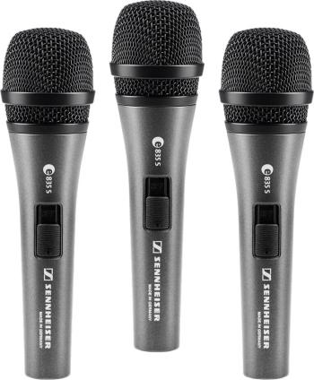 Sennheiser E835 S 3Pack Vokálny dynamický mikrofón