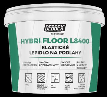 HYBRI FLOOR L8400 - Elastické lepidlo na podlahy 5 kg svetlo hnedá
