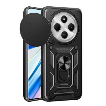 RING CAMERA Kryt s držiakom pre Xiaomi Redmi 14C / Poco C75 čierny