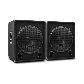 Auna Pro PW-1018-SUB MKII, pár pasívnych PA hlbokotónových reproduktorov, 18" (45,7 cm) subwoofer, 600 W