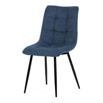 Jedálenská stolička Autronic 46x91 cm modrá látka DCL-193 BLUE2