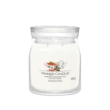 YANKEE CANDLE Signature 2 knôty London Christmas Tea 368 g