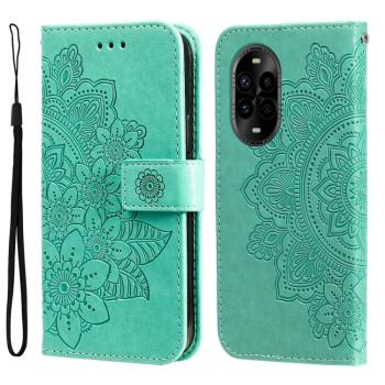 ART MANDALA Peňaženkový obal pre Huawei Nova 13 Pro zelený
