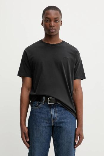 Tričko Levi's A0637.0001-Blacks, pánske, čierna farba, jednofarebné