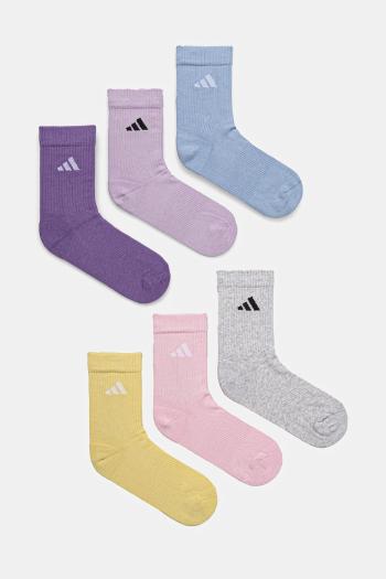 Ponožky adidas 6-pak viac farieb, JP1715