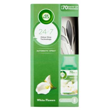 AIR WICK Freshmatic Difúzer a náplň do osviežovača vzduchu Biele kvety 250 ml