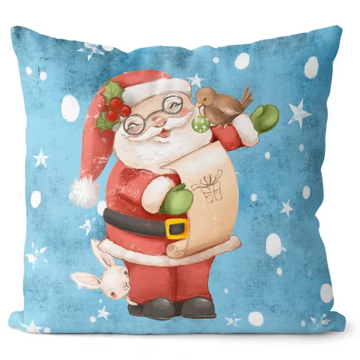 Vankúš Santa Claus (Veľkosť: 40 x 40 cm)