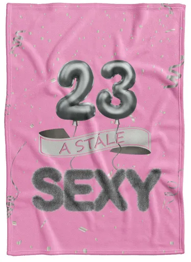 Deka Stále sexy – Ružová (vek: 23, Podšitie baránkom: NE)