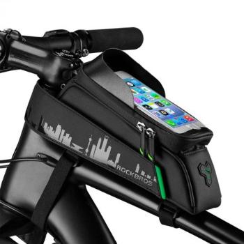 Rockbros Phone Bag cyklistická taška 1.5L, čierna