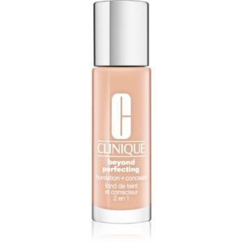 Clinique Beyond Perfecting™ Foundation + Concealer make-up a korektor 2 v 1 odtieň 04 Cream Whip 30 ml