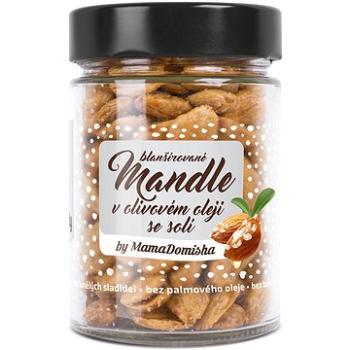 Grizly Blanšírované mandle v olivovom oleji so soľou by @mamadomisha 200 g (8595678415635)