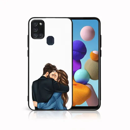 MY ART Ochranný obal pre Samsung Galaxy A21s COUPLE (117)
