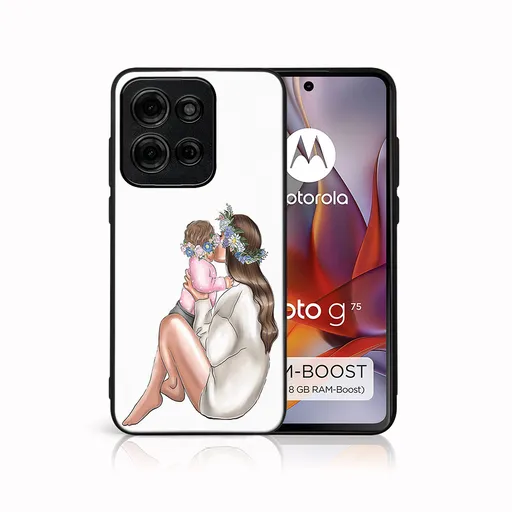 MY ART Ochranný kryt pre Motorola Moto G75 5G BABY GIRL (111)