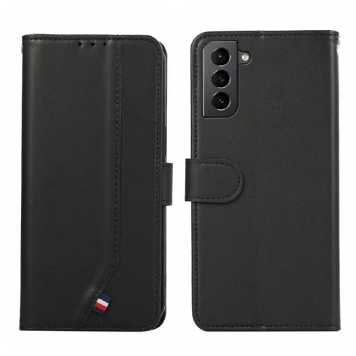 ABEEL DELICATE Peňaženkový obal Samsung Galaxy S21 5G čierny