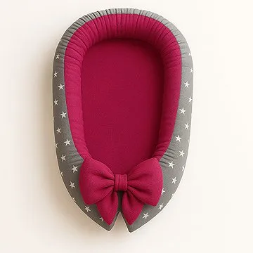 BabyTýpka hniezdo – Stars Fuksia (8594201221040)