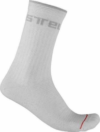 Castelli Distanza 20 Sock White 2XL Cyklo ponožky