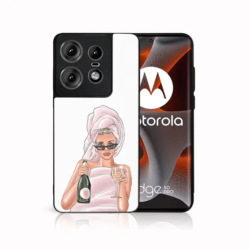 MY ART Ochranný kryt pre Motorola Edge 50 Pro CHAMPAGNE (134)