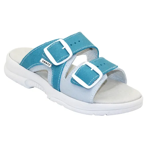 SANTÉ Comfort Balance dámske zdravotné šľapky tyrkysové, Veľkosť obuvi: 38