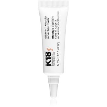 K18 Molecular Repair Hair Mask bezoplachová vlasová starostlivosť 5 ml