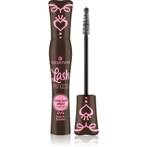 essence Lash PRINCESS riasenka pre efekt umelých rias odtieň Black Brown 12 ml