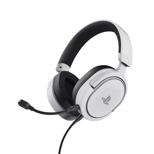 TRUST slúchadlá GXT 498 FORTA PS5 Gaming Headset - Sony Licensed - white
