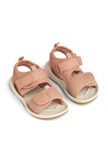 Detské sandále Liewood Christi Sandals ružová farba