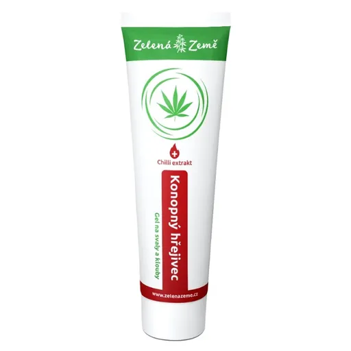 ZELENÁ ZEMĚ Konopný hrejivec 100 ml
