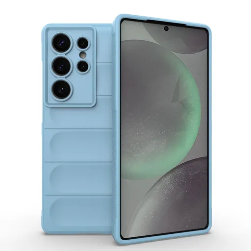 STEPS Ochranný kryt pre Samsung Galaxy S25 Ultra 5G svetlomodrý