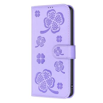 ART CLOVER Peňaženkový obal pre Xiaomi Redmi Note 14 fialový