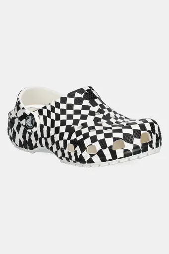 Šľapky Crocs CLASSIC WARPED CHECKER CLOG KIDS