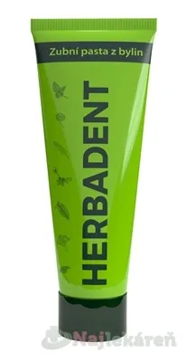 HERBADNENT Originál zubná pasta z bylín 75g