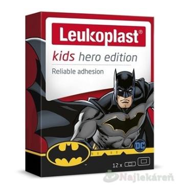 LEUKOPLAST KIDS HERO náplasť na rany, 2 veľkosti 12 ks