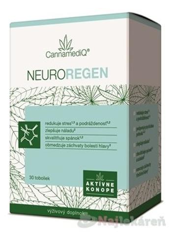 CannamediQ NEUROREGEN cps 1x30ks