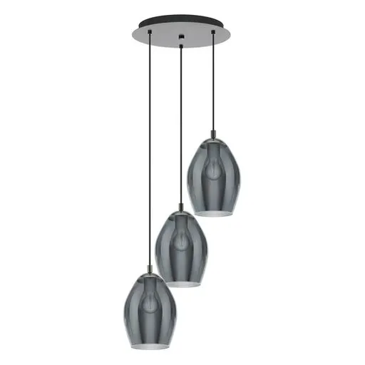 Závesné osvetlenie Eglo ESTANYS čierna 39565