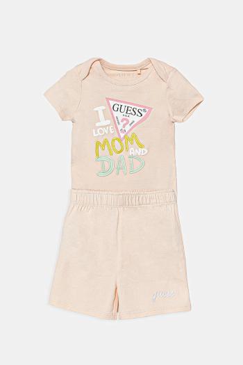 Sada pre bábätká Guess ružová farba, H5GW08 K6YW0