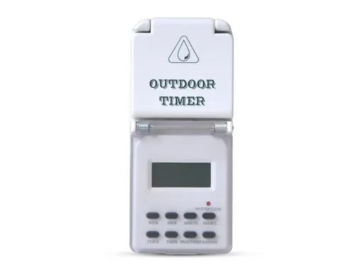 Spínacia zásuvka Geti EF4 digitálna týždenná