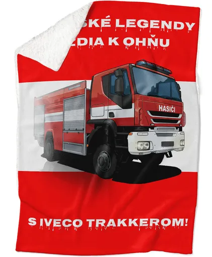 Deka Hasičské legendy – IVECO Trakker (Podšitie baránkom: ANO)