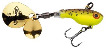 Berkley nástraha pulse spintail brown chartreuse - 7,5 cm 21 g