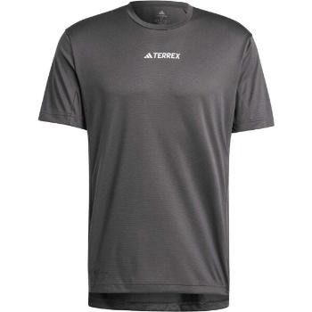 adidas TERREX MULTI T-SHIRT Férfi póló, sötétszürke, méret