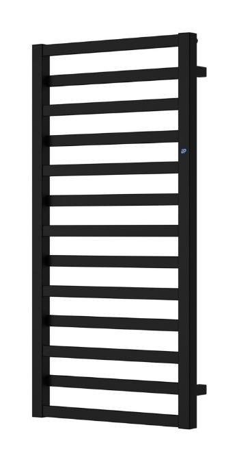 Instalprojekt - Kúpeľňový radiátor POPPY čierna farba - Farba radiátora - Čierna, Rozmer radiátora - 500 × 1310 mm, výkon 556 W, Typ pripojenia - Klasické (spodné) RADPPY501331