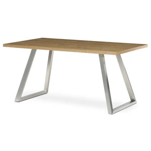 Jedálenský stôl Silver 160 x 90 cm, dub