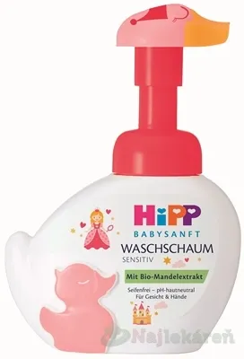 HIPP Babysanft pena na umývanie víla 250 ml