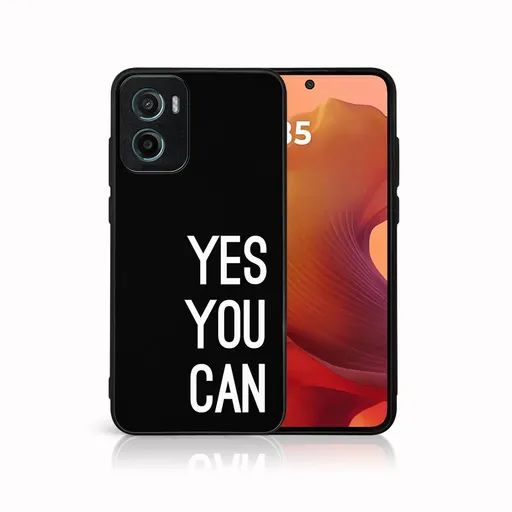 MY ART Ochranný kryt pre Motorola Moto G05 / Moto E15 YOU CAN (171)