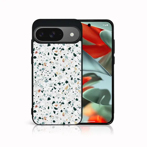 MY ART Ochranný kryt pre Google Pixel 9 GREY TERRAZZO (163)