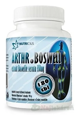 Nutricius Arthroboswell Boswellia serrata 350 mg 180 tabliet