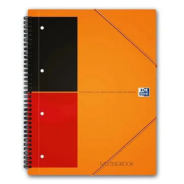 OXFORD International Meetingbook A4+, 80 listov, linkovaný (100104296)