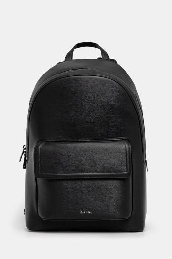 Ruksak Paul Smith pánsky, čierna farba, veľký, jednofarebný, M1A-8043-BSGRAI