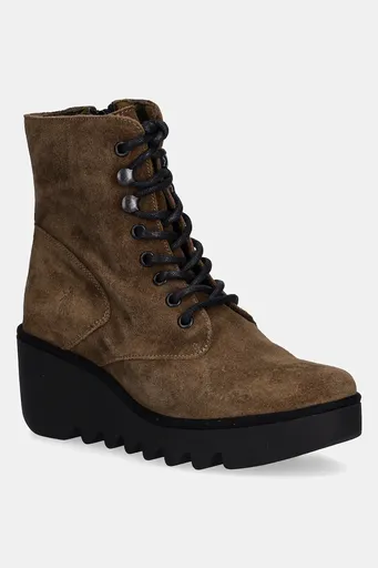 Semišové topánky Fly London BIRR534FLY