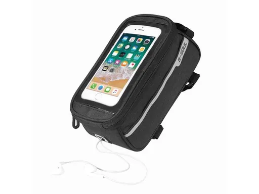 Púzdro Vodeodolná brašna na bicykel s m na telefón Forever čierne