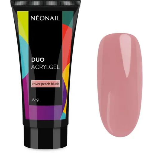 NEONAIL Duo Acrylgel Cover Peach Blush gél pre modeláž nechtov 30 g